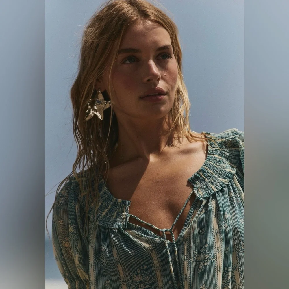 Free People Ursa Oversized Stud
Earrings - Picture 3 of 3